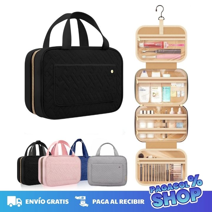 TRAVELGLOW™️AMPLIA COSMETIQUERA DE VIAJE - LLEVA SIEMPRE LO QUE NECESITAS