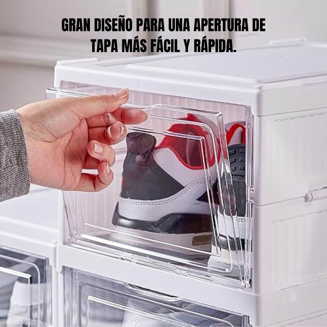 ORGANIZADOR DE ZAPATOS PLEGABLE 6 NIVELES