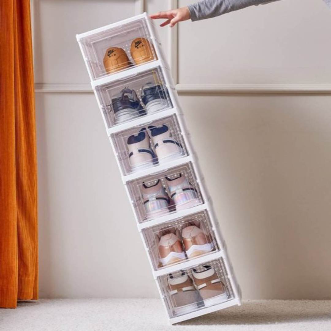 ORGANIZADOR DE ZAPATOS PLEGABLE 6 NIVELES